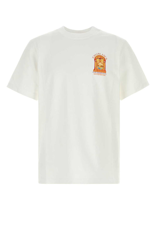 BRIGHT WHITE JERSEY HERMONS MIRAGE ARCH T-SHIRTS
