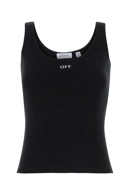 off stamp rib tank top TOPS