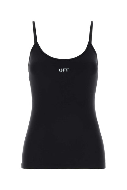 Off White Off stamp sleek tank top