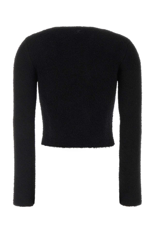 BOUCLETTE KNIT DOUBLE BREASTED JACKET KNITWEARS