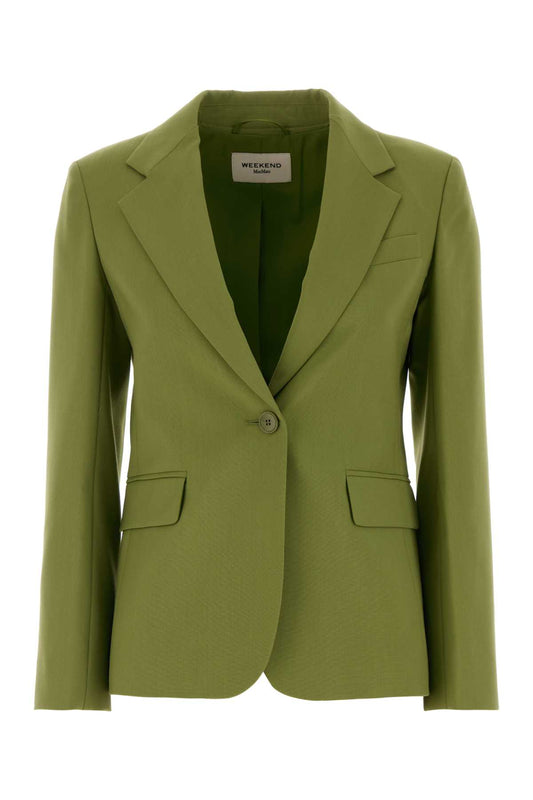 Weekend Blazer monopetto lamine
