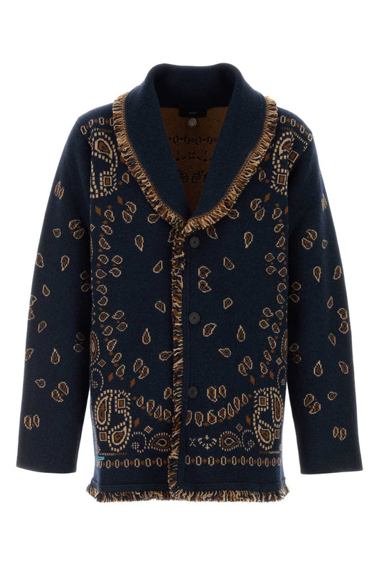 BANDANA JACQUARD CARDIGAN TOPS