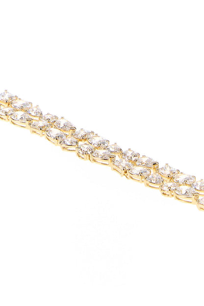 MESMERA:BRACELET DB WHITE/GOS M BRACELETS
