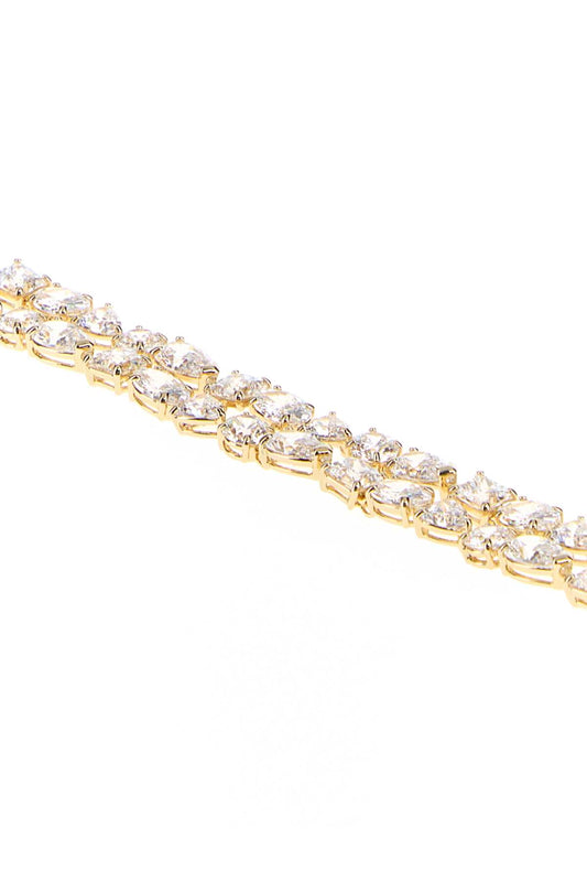 MESMERA:BRACELET DB WHITE/GOS M BRACELETS
