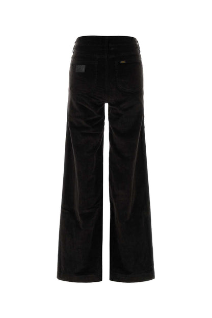 PALAZZO MISTRAL
8104 SHINY CORD
L34 - 775 CHOCOLAT PANTS