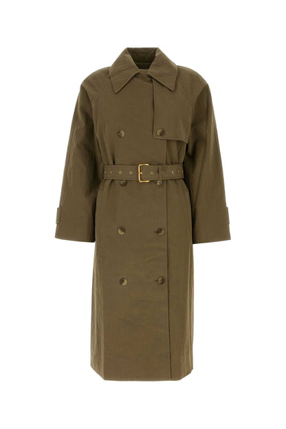 Michael By Michael Kors Db oversize belted trench