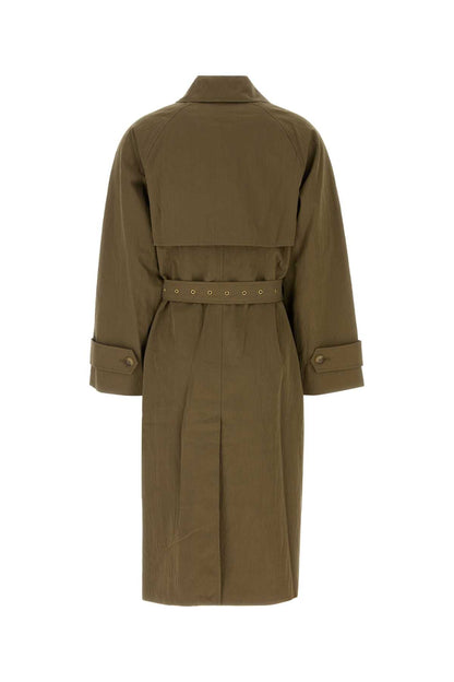 Michael By Michael Kors Db oversize belted trench
