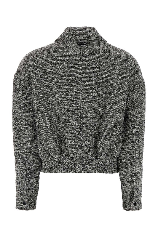 Michael By Michael Kors Tweed bomber