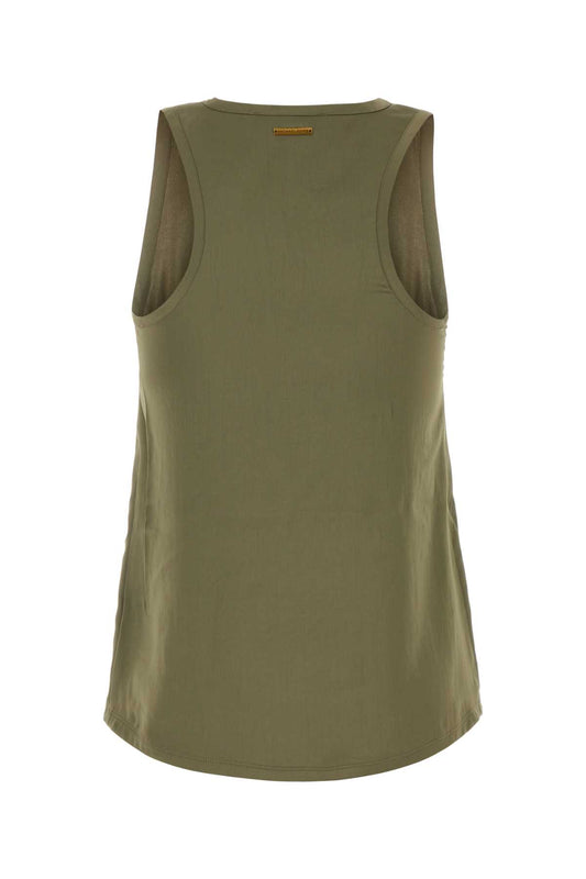 SATIN TANK TOP TOPS