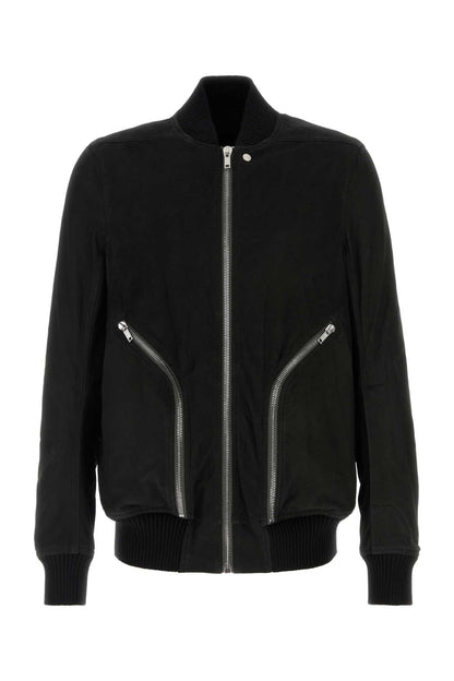 BOMBER IN PELLE IMBOTTITO HEIZER FLIGHT JACKETS
