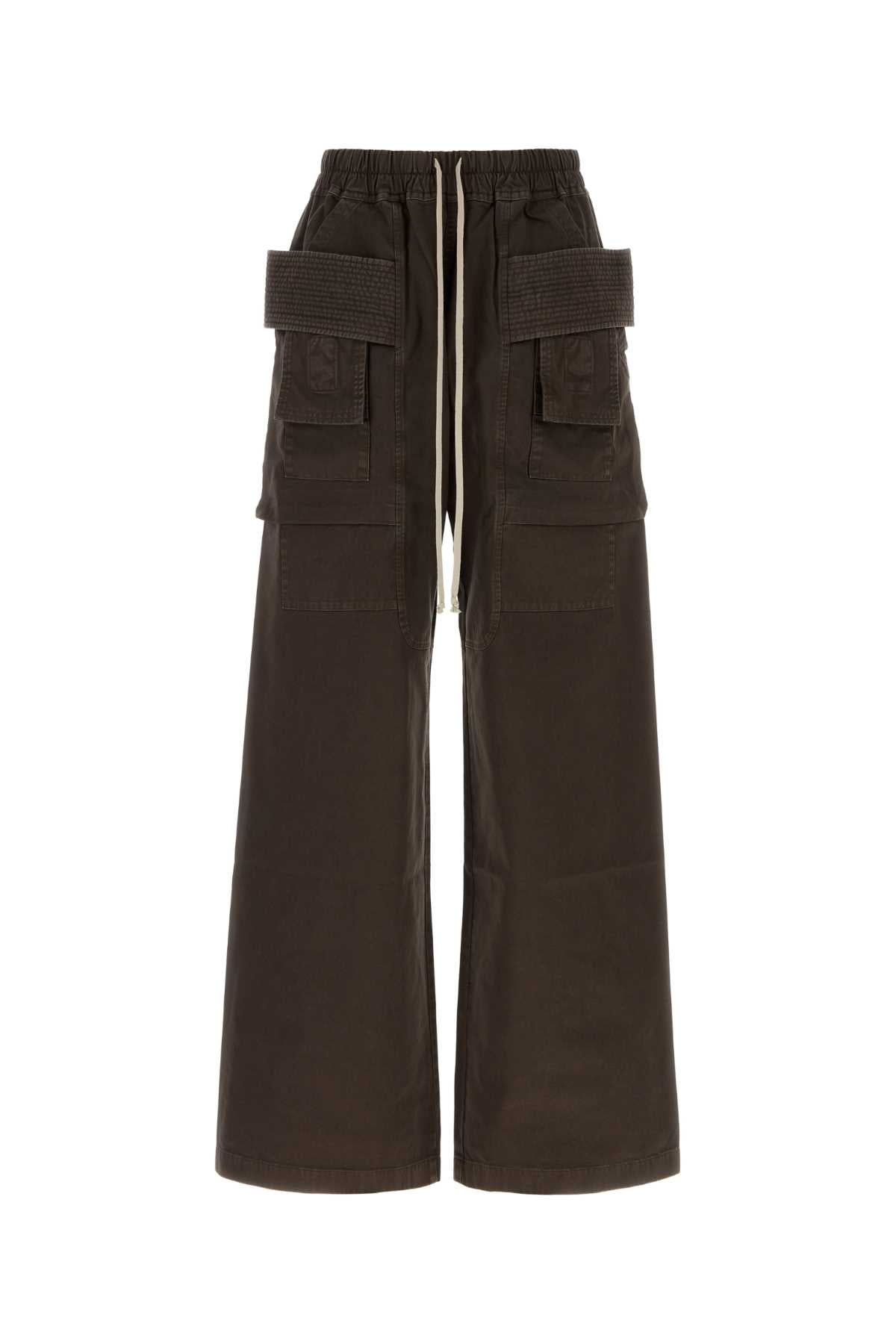 CREATCH WIDE CARGO DRAWSTRING PANTS