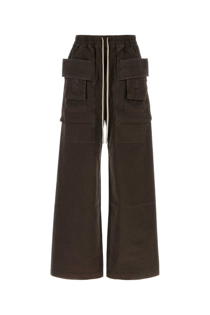 CREATCH WIDE CARGO DRAWSTRING PANTS
