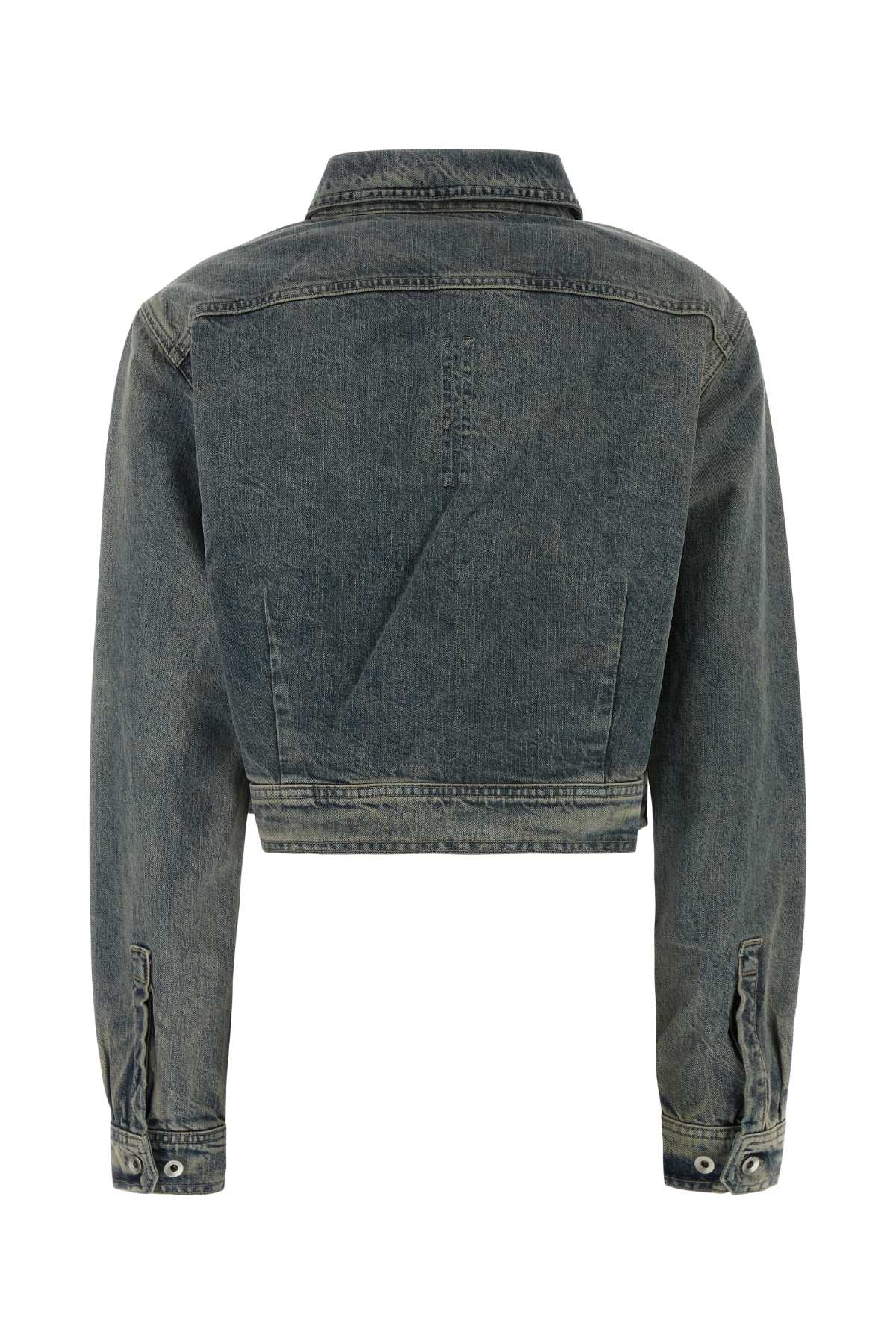 CAPE SLEEVE CROPPED OUTERSHIRT BLAZERS AND VESTS