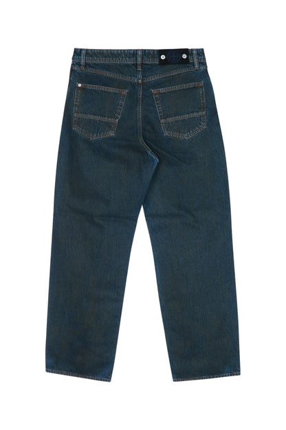 TROUSERS - BLUE BLACK PANTS
