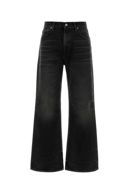 BETHANY SHORT LENGTH VINTAGE BLACK JEANS