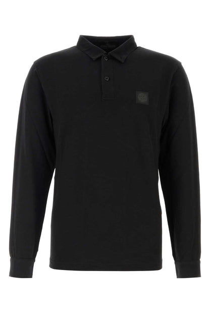 LS POLO - BLACK POLO