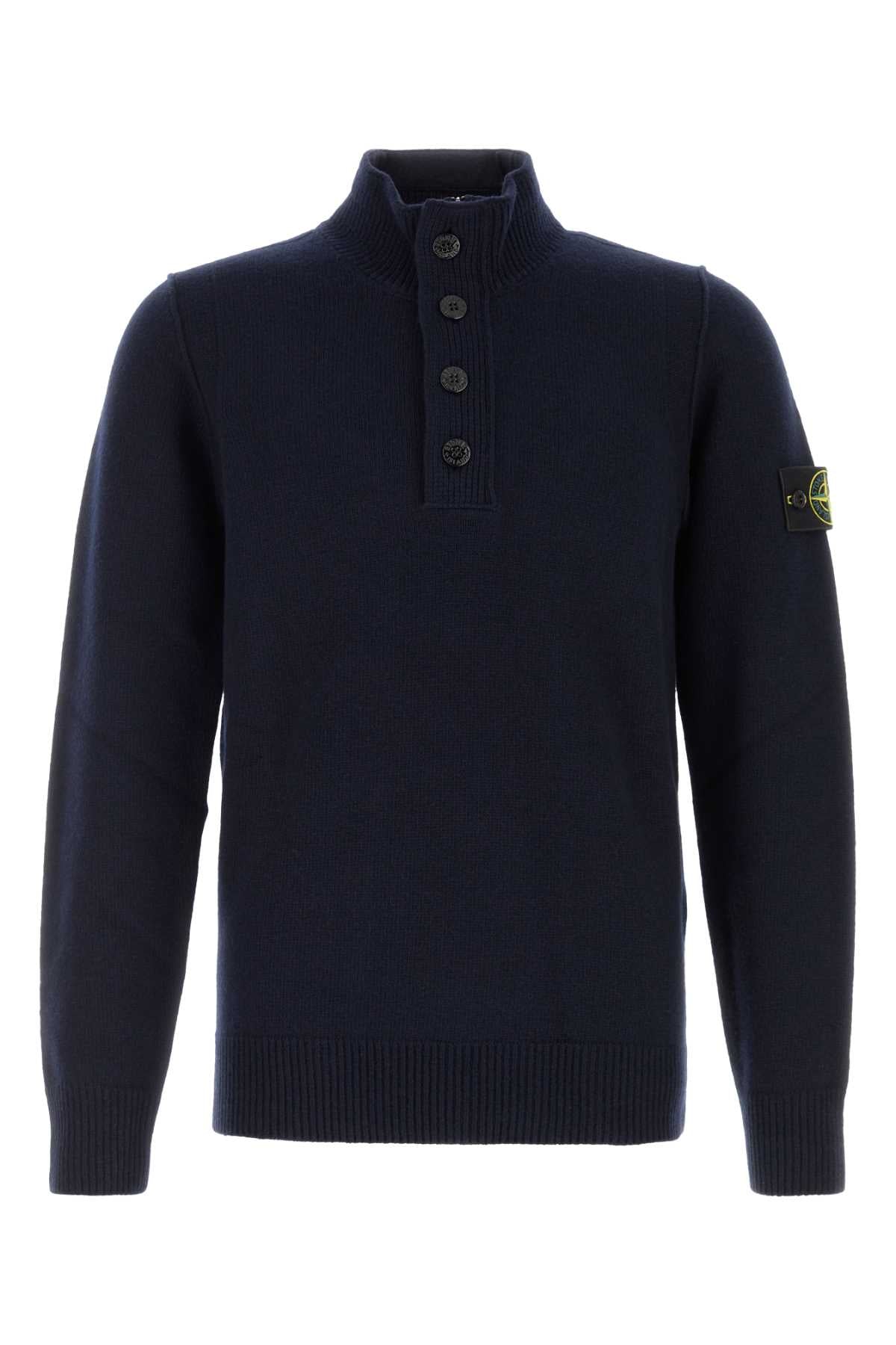 Stone Island Ls polo - navy blue