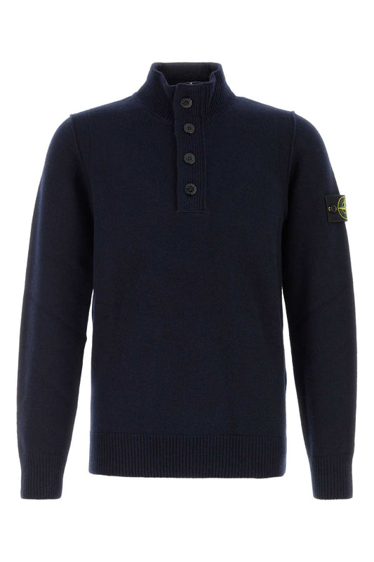 Stone Island Ls polo - navy blue