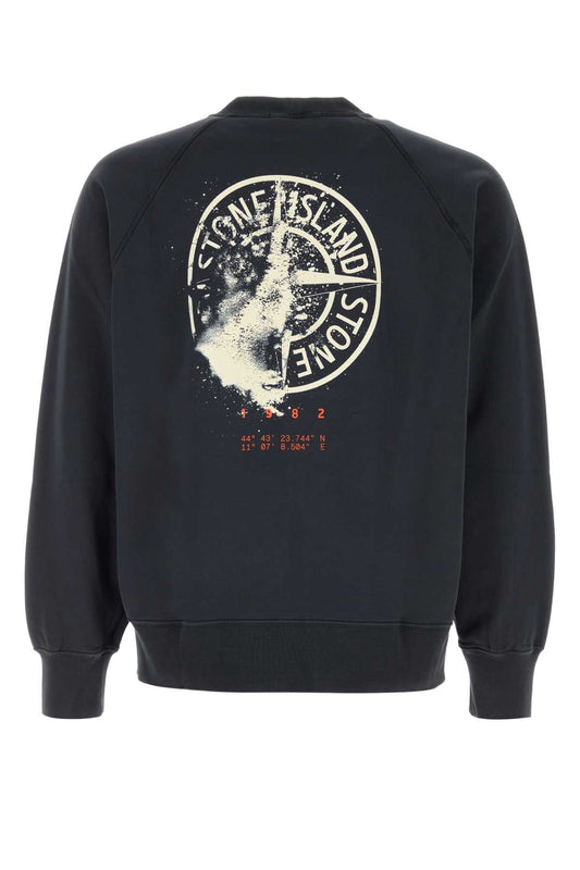 Stone Island Sweatshirt - blue navy