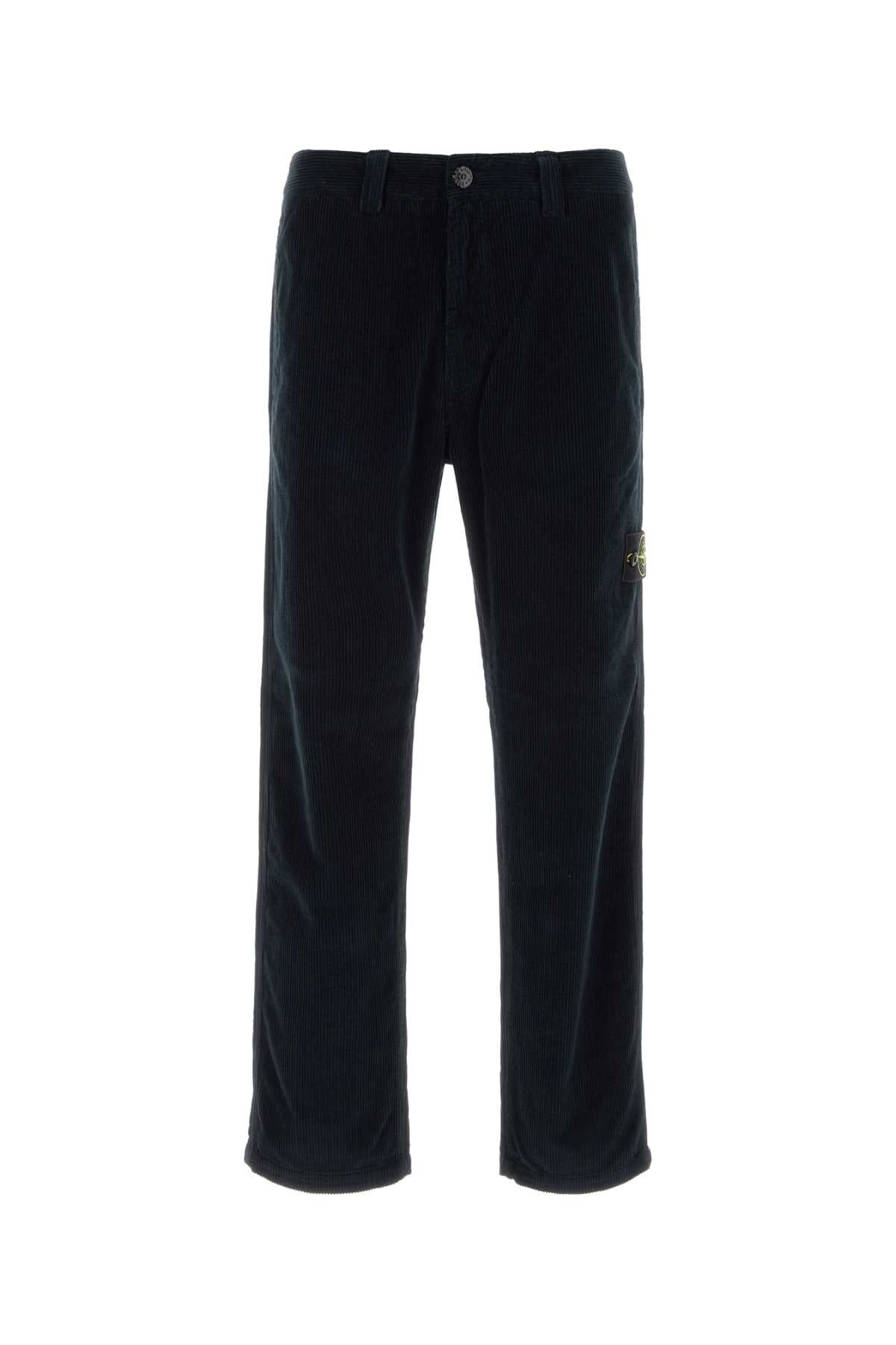 Stone Island Trousers - navy blue