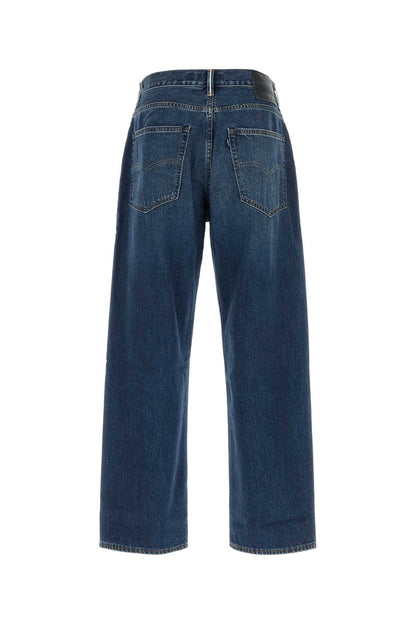 BLUE TAB MARKER LOOSE JEANS