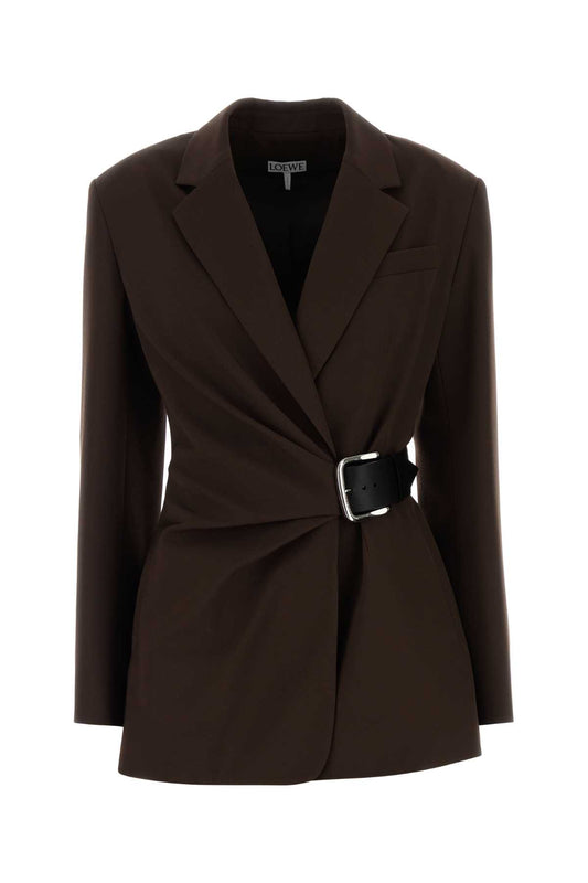 DRAPED JACKET BLAZERS AND VESTS