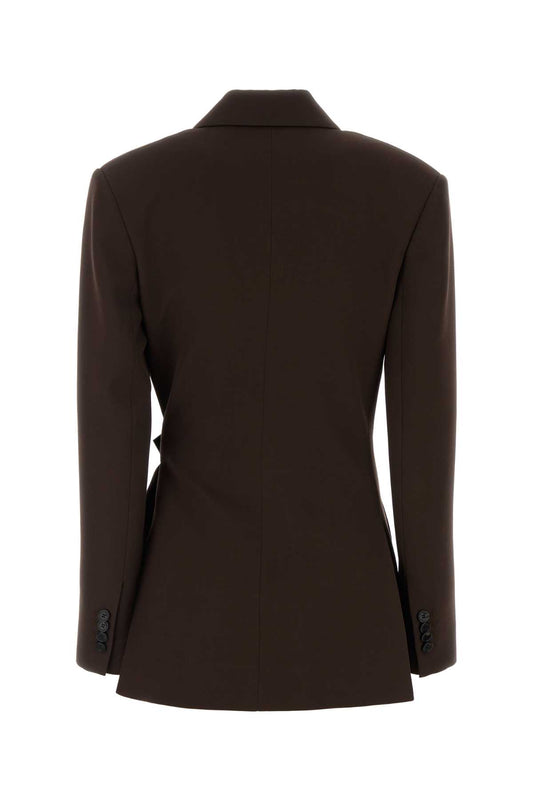 DRAPED JACKET BLAZERS AND VESTS