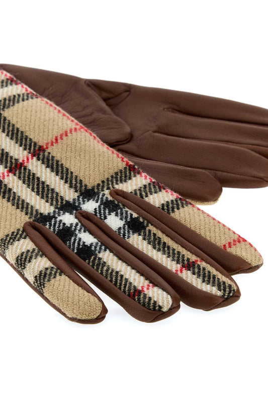 LG WOOL CHECK GLOVES M GLOVES