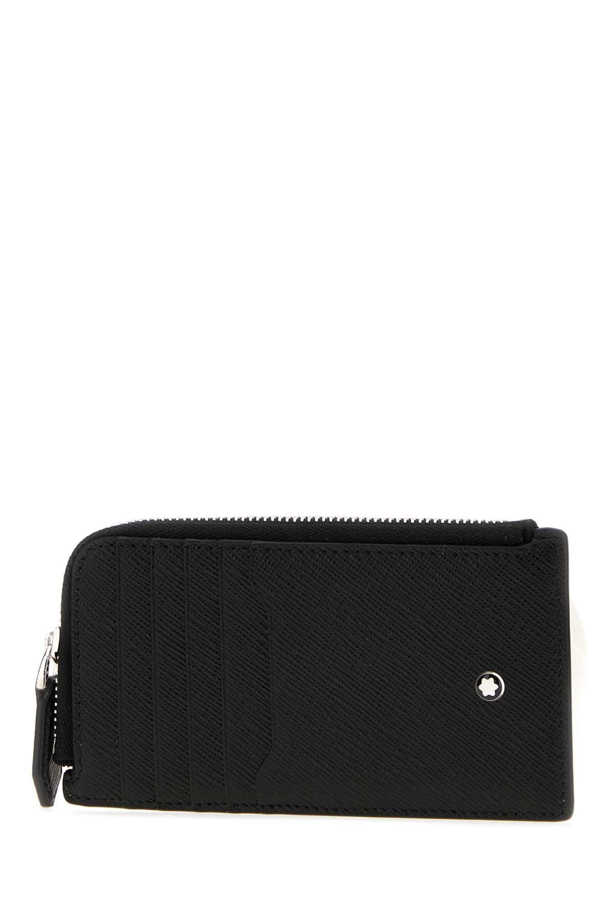 Montblanc Card holder 7cc with zip in sartorial leather