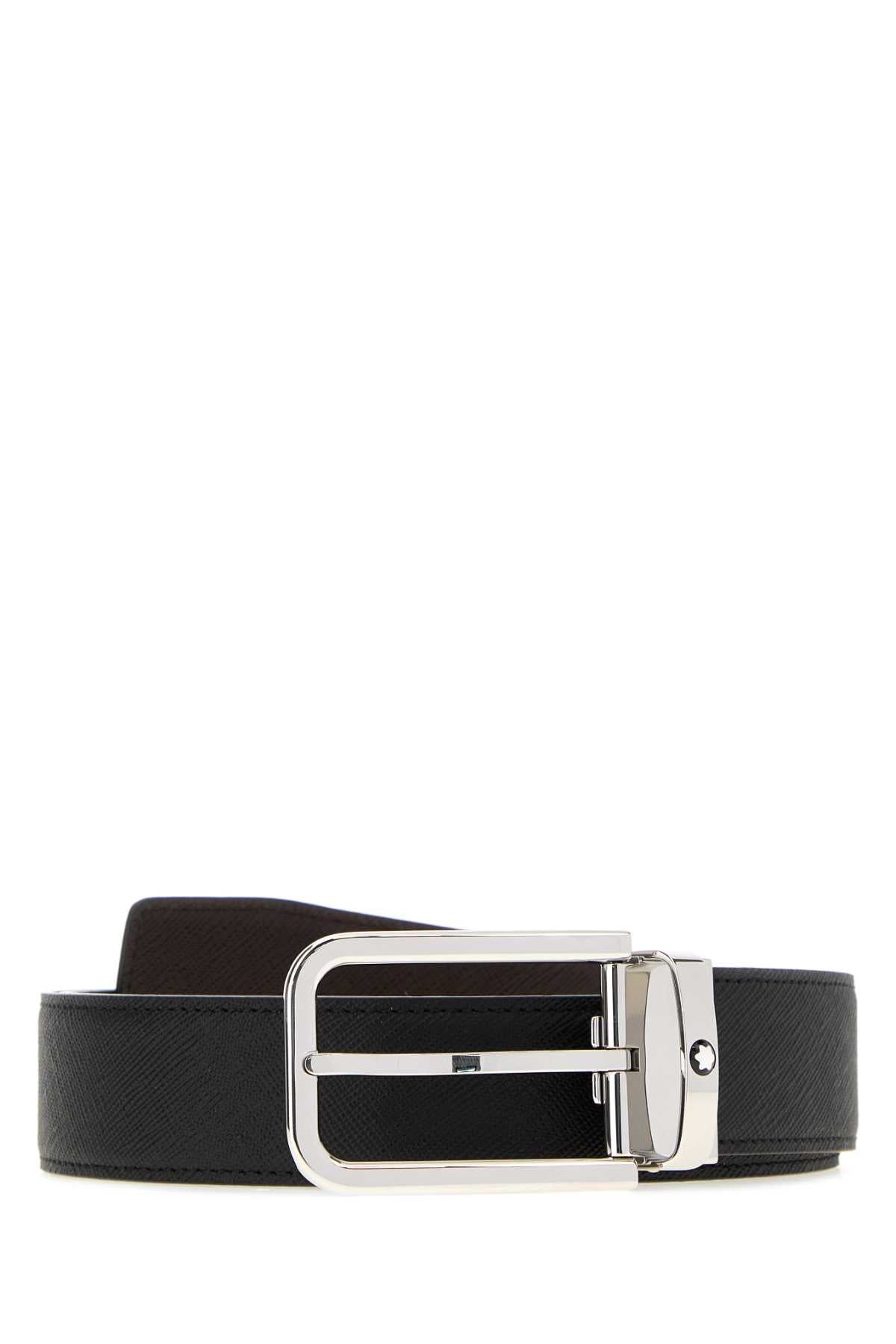 Rectangular 35 mm Belt in Sartorial Leather BELT