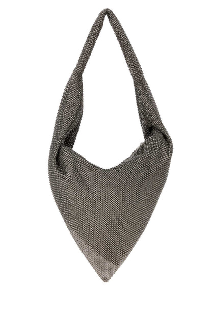 URSULA RHINESTONE MESH/ROCKET MAN HANDBAGS