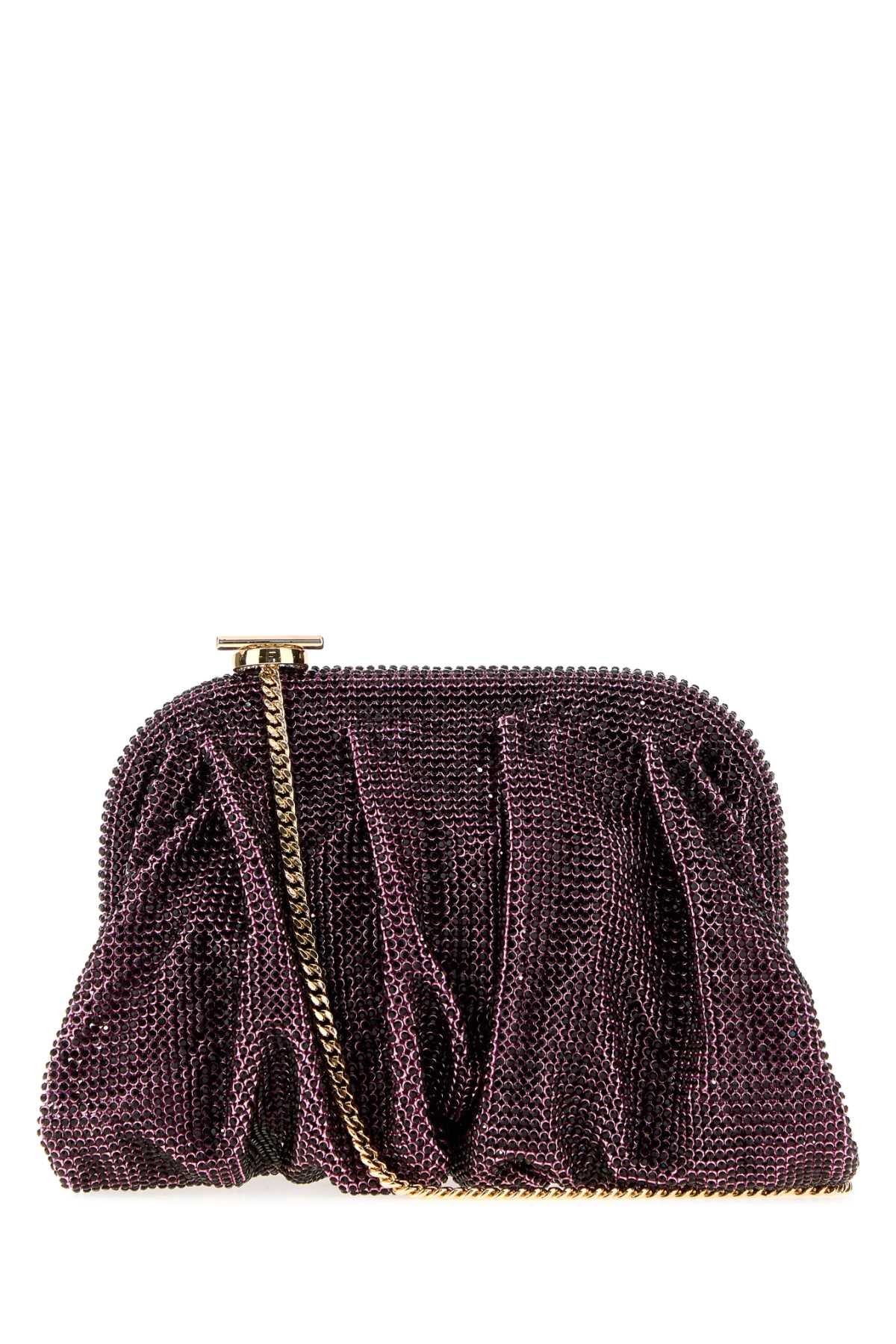 VENUS LA PETITE RHINESTONE MESH/POTION CLUTCHES