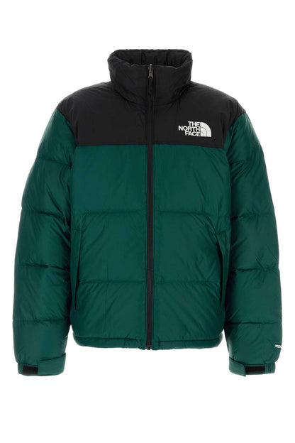 M 1996 RETRO NUPTSE JACKET Pacific Teal/TNF Black DOWN JACKETS