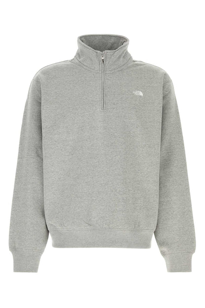 M TNF ESSENTIAL SIMPLE DOME RLX 1/4 ZIP TNF TOPS