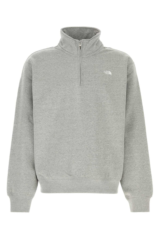 M TNF ESSENTIAL SIMPLE DOME RLX 1/4 ZIP TNF TOPS