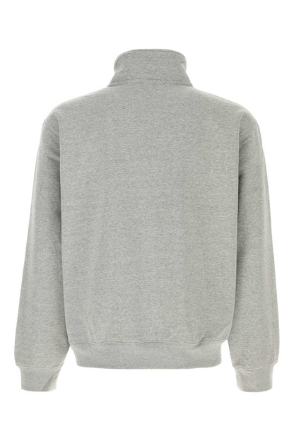 M TNF ESSENTIAL SIMPLE DOME RLX 1/4 ZIP TNF TOPS