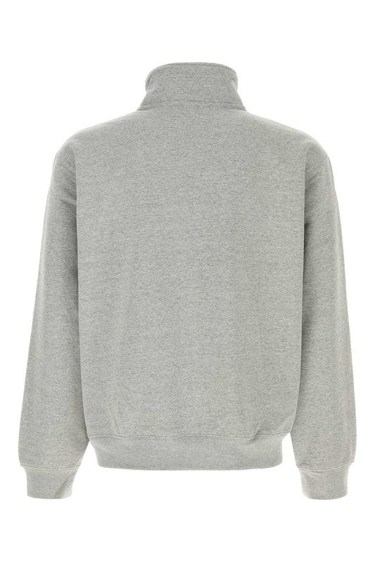 M TNF ESSENTIAL SIMPLE DOME RLX 1/4 ZIP TNF TOPS