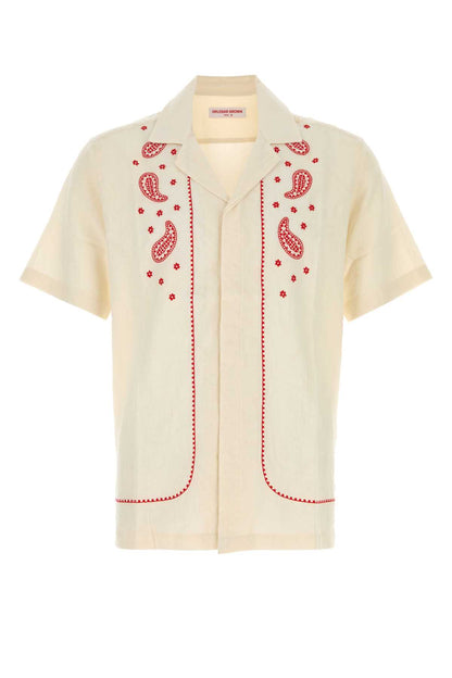 MAITAN PAISLEY EMBROIDERY SHIRTS