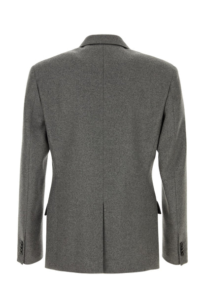 GIACCAGRIGIAFLANELLA BLAZERS AND VESTS