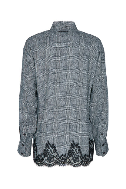 CAMICIA CON PIZZO CHECK SHIRTS