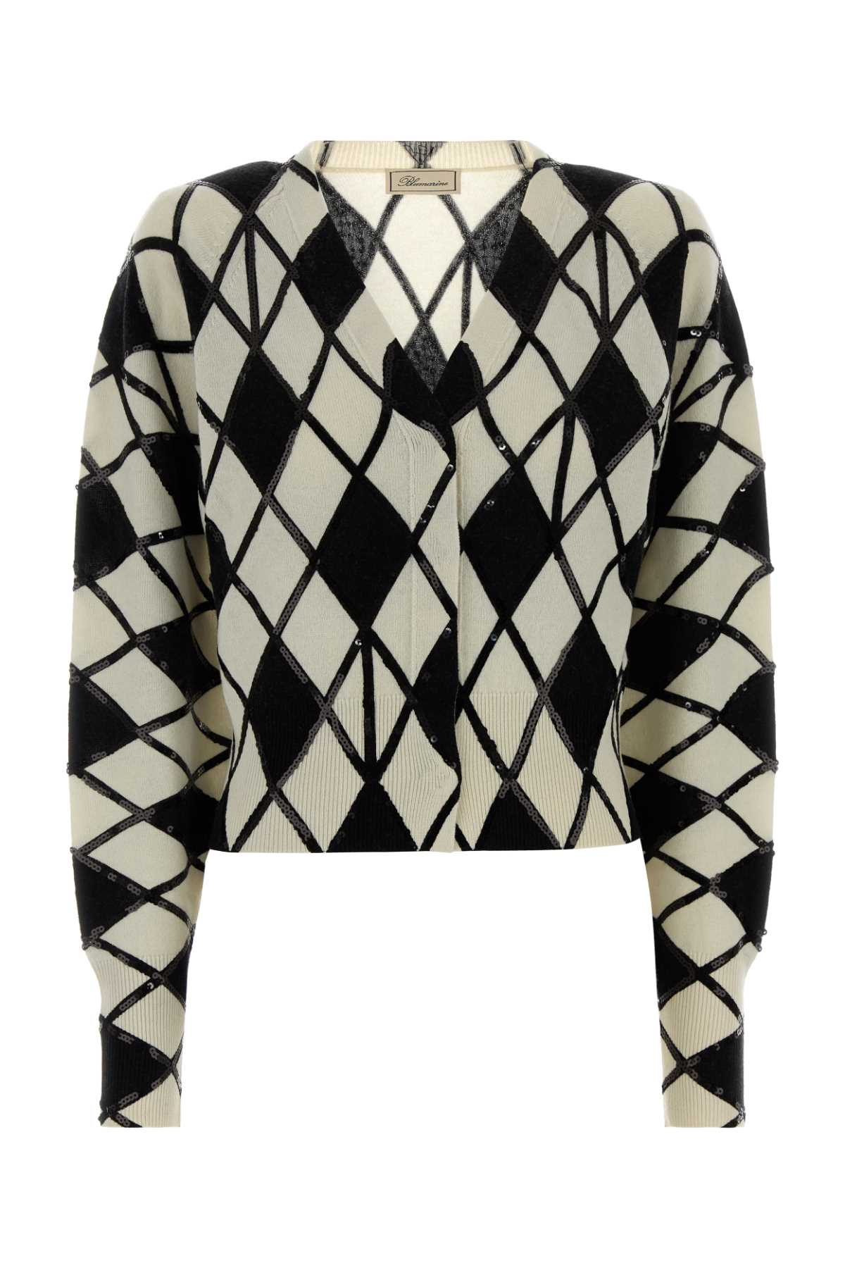 MAGLIA DETTAGLIO GEOMETRICO KNITWEARS