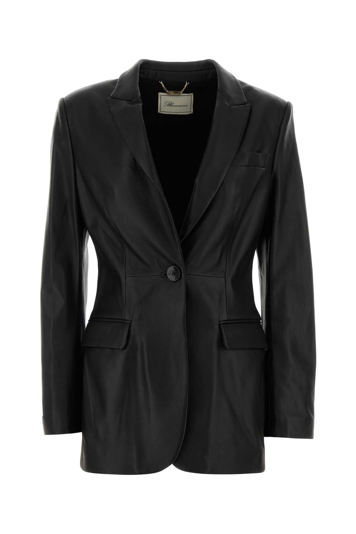 BLAZER MONOPETTO LEATHER JACKETS