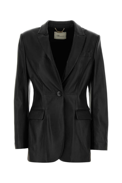 BLAZER MONOPETTO LEATHER JACKETS