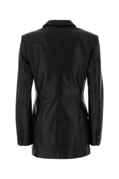 BLAZER MONOPETTO LEATHER JACKETS