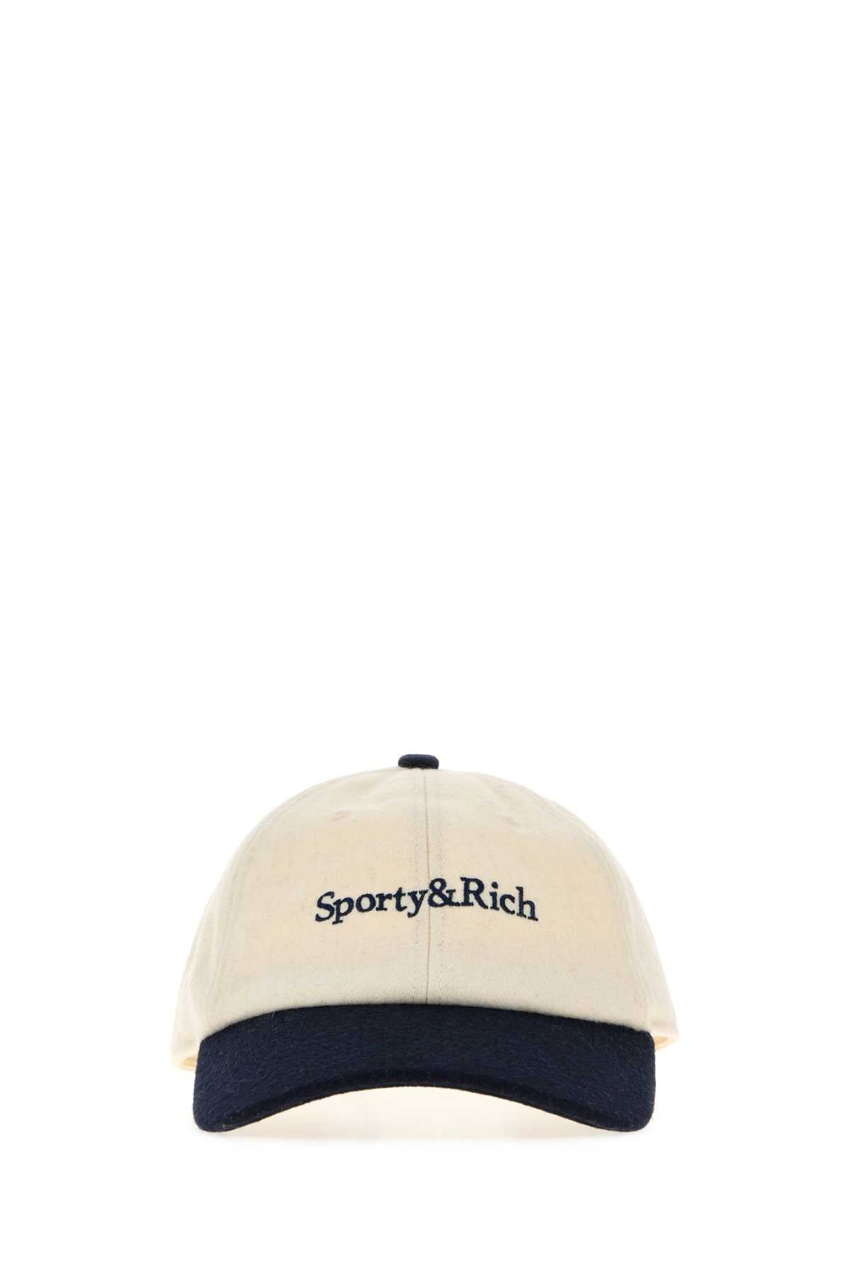 SERIF LOGO WOOL HAT HATS AND HAIRBANDS