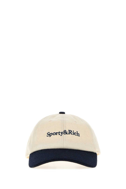 SERIF LOGO WOOL HAT HATS AND HAIRBANDS