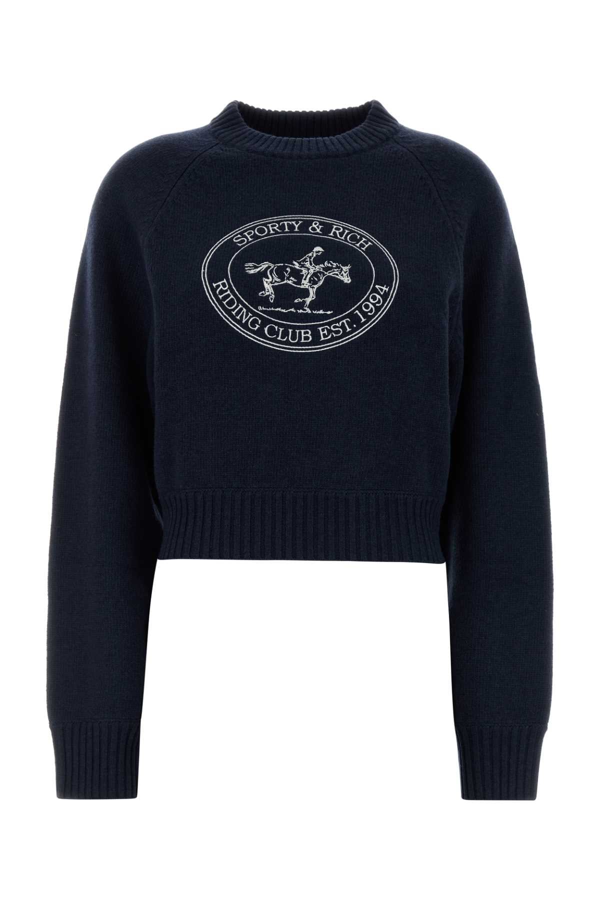 RIDING CLUB KNITTED BOXY SWEATER KNITWEARS