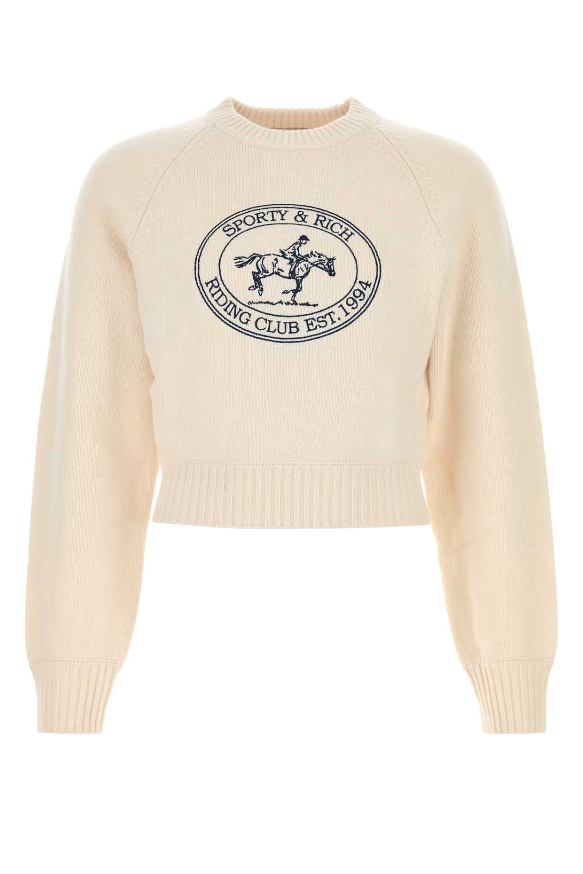 RIDING CLUB KNITTED BOXY SWEATER KNITWEARS