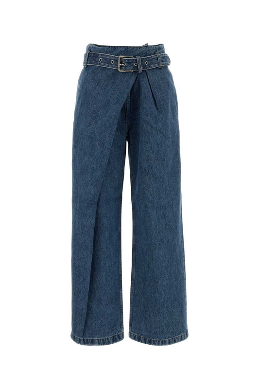 DRAPED JEANS JEANS