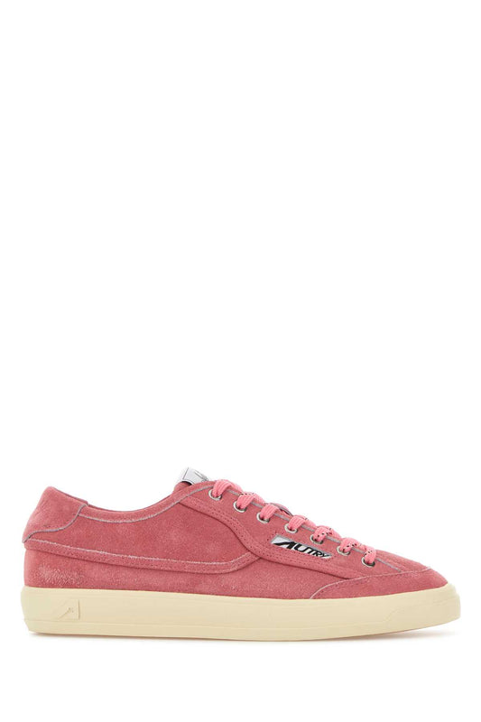 WINDSCAPE LOW WOM KQ05 SUEDE/SUGAR STRAWBERRY SNEAKERS